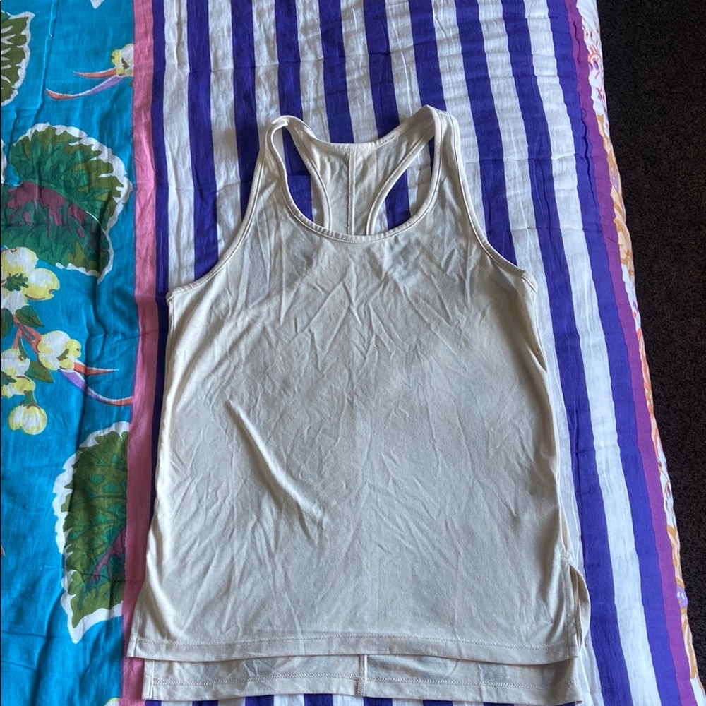Nike Cream Tank Top